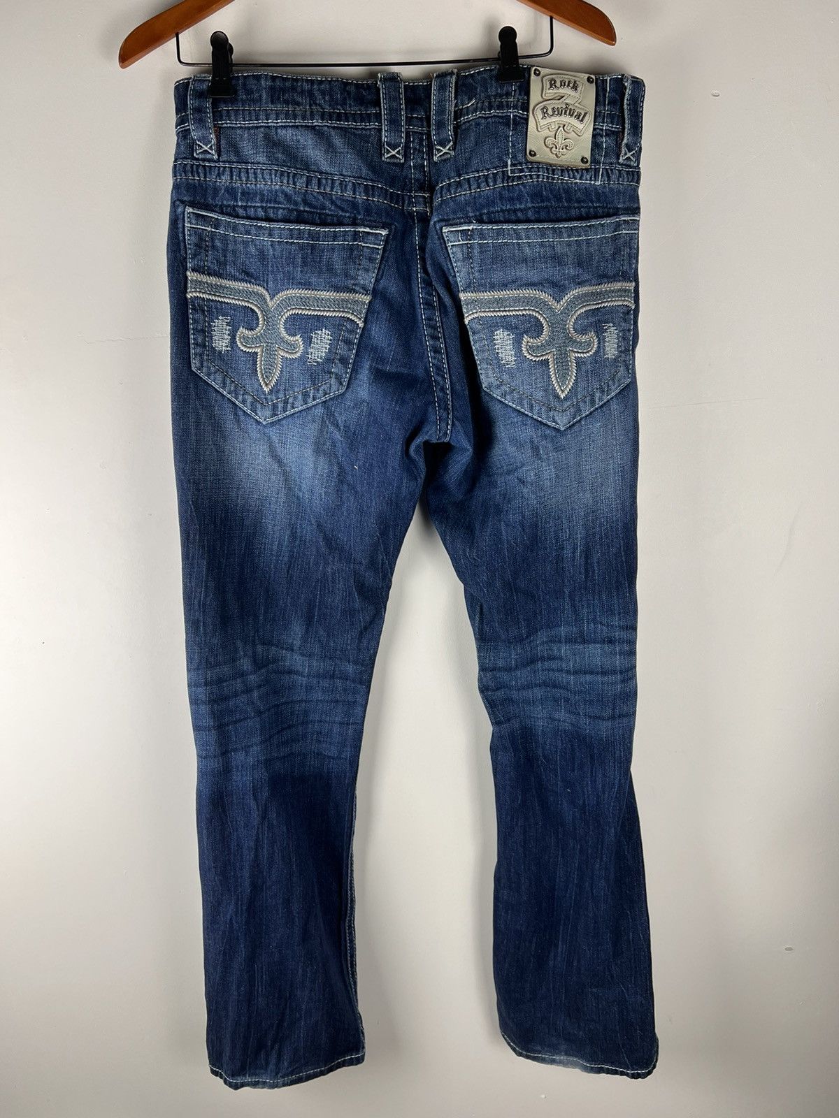 Rock Revival Rock Revival Emmet Straight Jeans Size US 34 / EU 50 - 2 Thumbnail