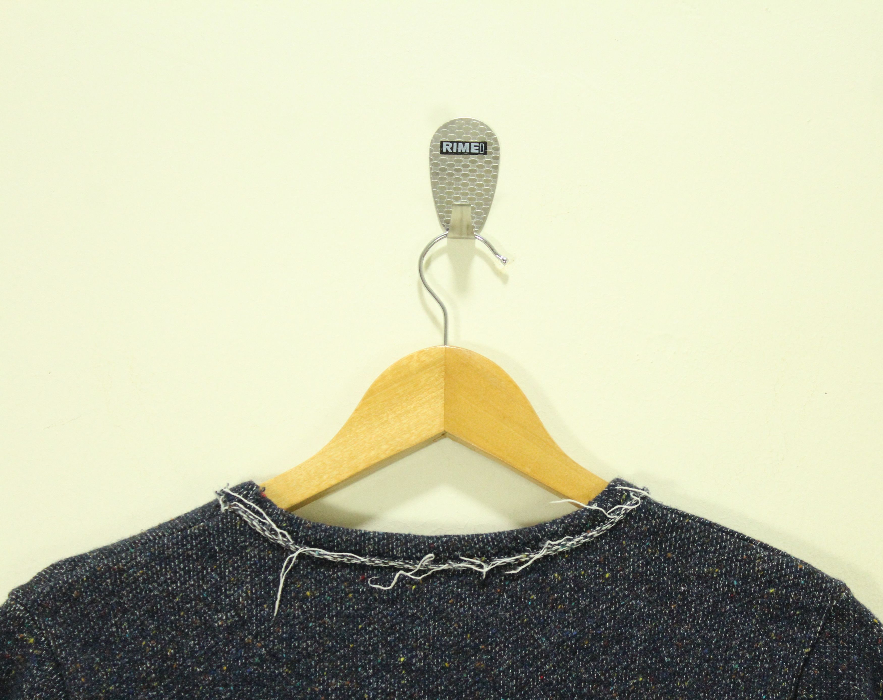 Japanese Brand MIL-SPEC 9 Shirt Long Sleeve Distressed Style Knit Size US S / EU 44-46 / 1 - 5 Thumbnail