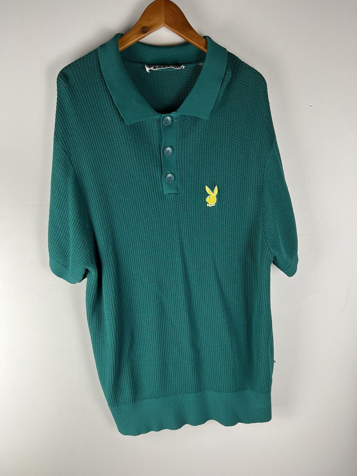 Pacsun × Playboy Pacsun Playboy Polo Knit Shirt Size US L / EU 52-54 / 3 - 1 Thumbnail