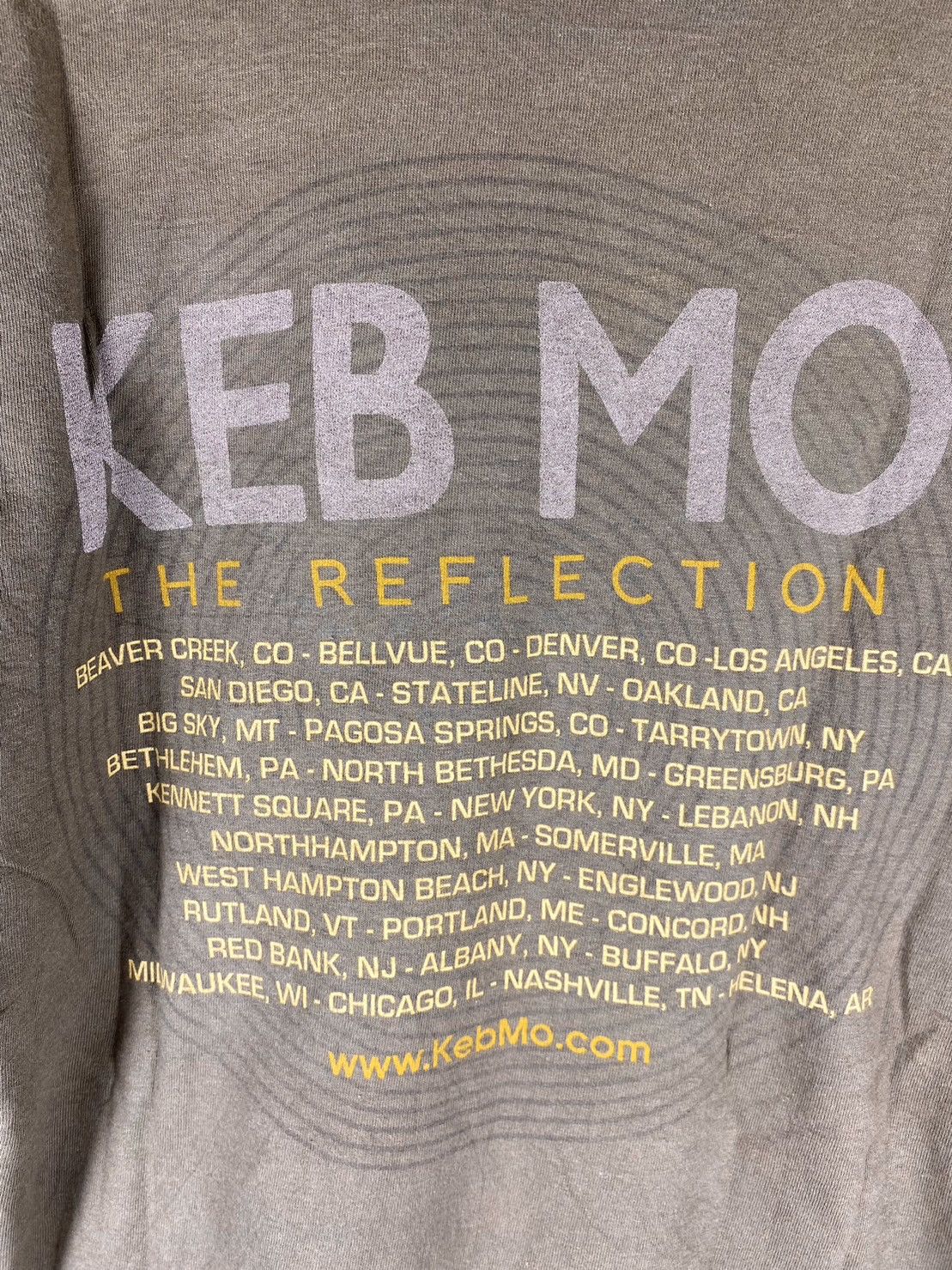 Band Tees × Vintage Vintage Y2k Keb mo Graphic Tee Size US M / EU 48-50 / 2 - 5 Thumbnail