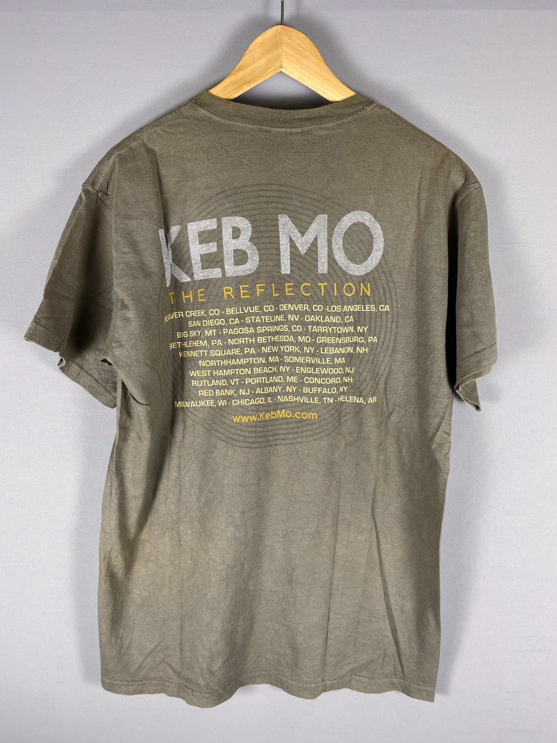 Band Tees × Vintage Vintage Y2k Keb mo Graphic Tee Size US M / EU 48-50 / 2 - 4 Thumbnail