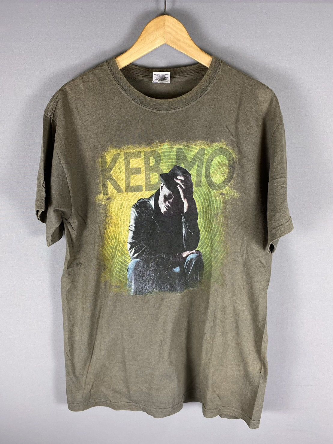 Band Tees × Vintage Vintage Y2k Keb mo Graphic Tee Size US M / EU 48-50 / 2 - 1 Thumbnail