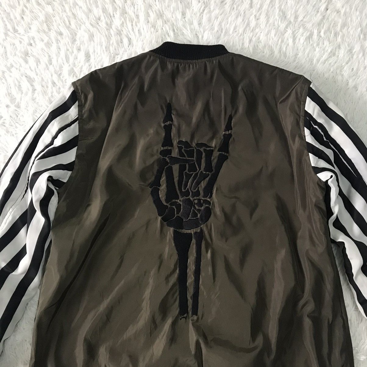 Japanese Brand Black Riot Reversable Bomber Like Jacket Size US S / EU 44-46 / 1 - 7 Thumbnail