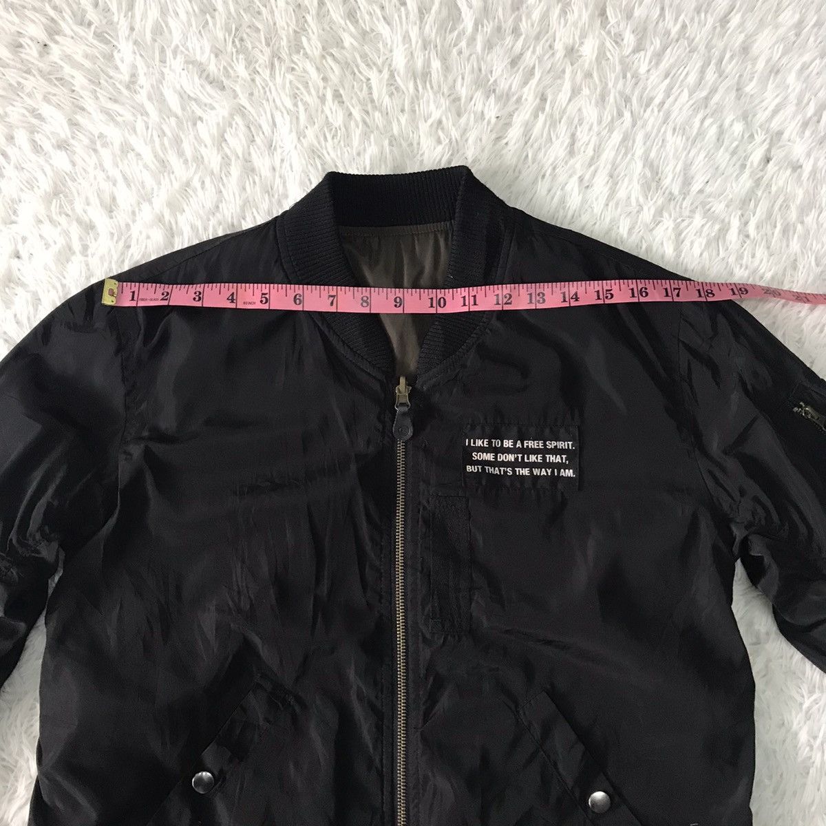 Japanese Brand Black Riot Reversable Bomber Like Jacket Size US S / EU 44-46 / 1 - 10 Thumbnail