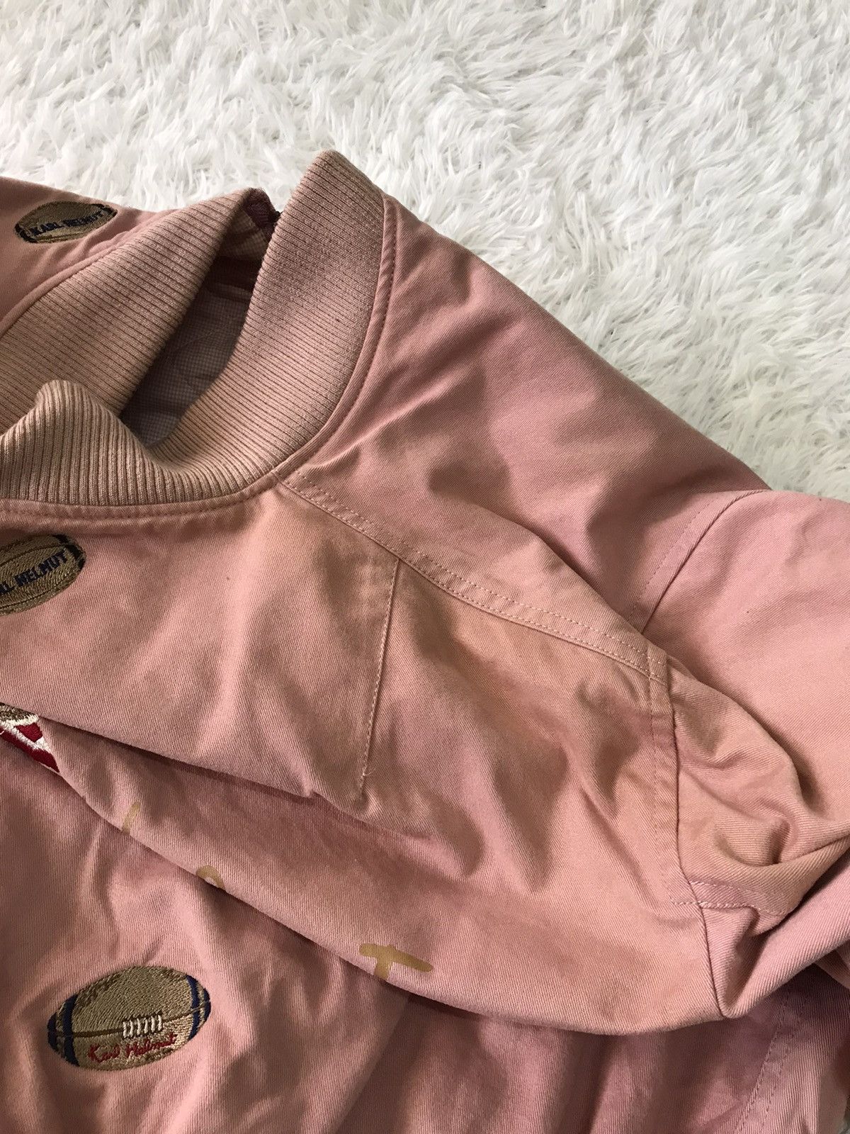Karl Helmut 💥Steals💥Karl Helmut Bear Bomber Jacket Size US M / EU 48-50 / 2 - 15 Thumbnail