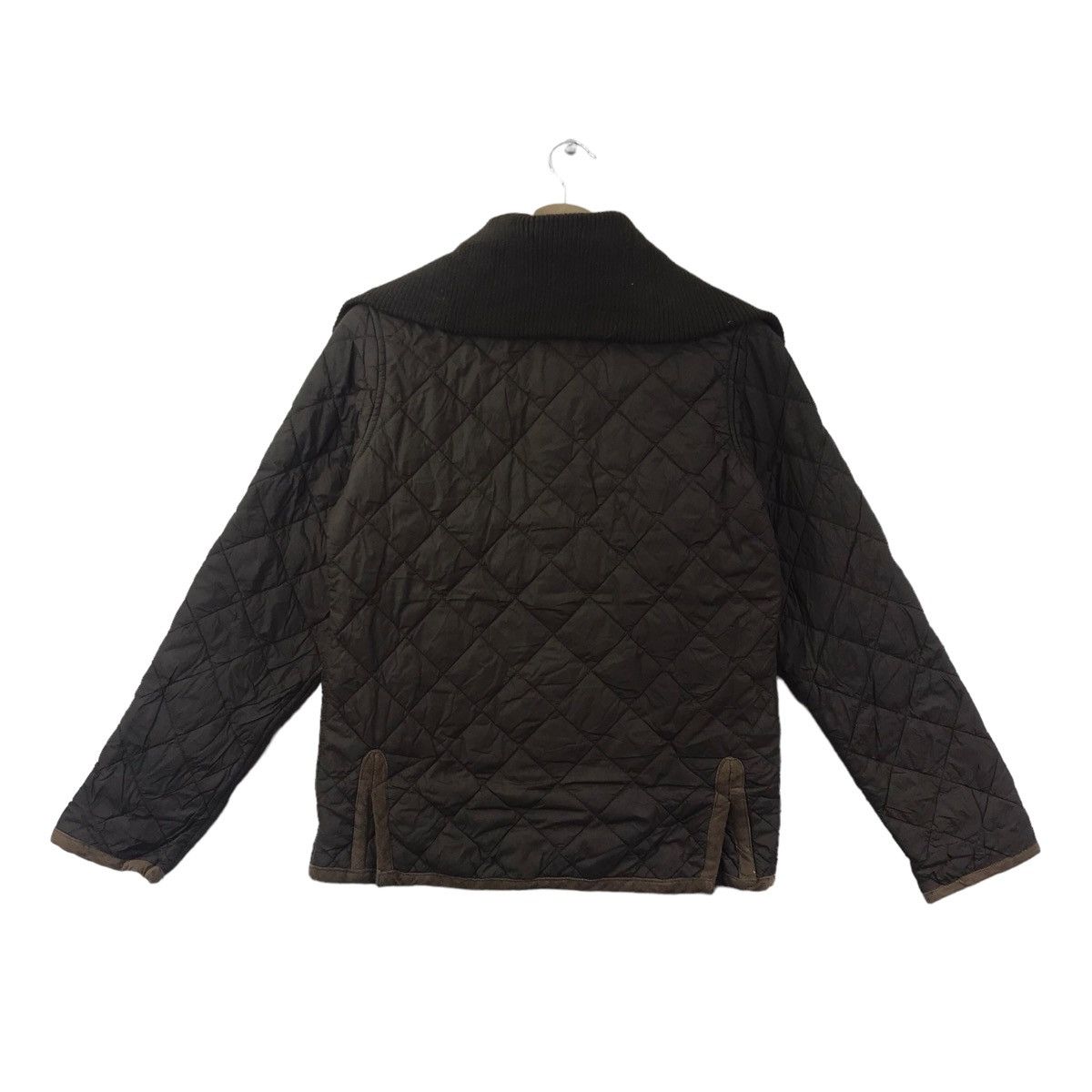 Vintage RAY BEAMS Japanese Brand Quilted Bomber Brown Jacket Size US XS / EU 42 / 0 - 6 Thumbnail