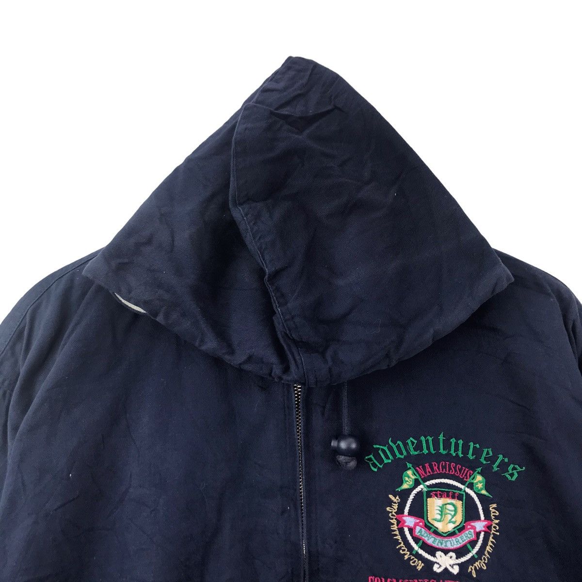 Vintage THE GODDNESS Of Fortune Narcissus Reversible Bomber Jacket Size US L / EU 52-54 / 3 - 2 Thumbnail