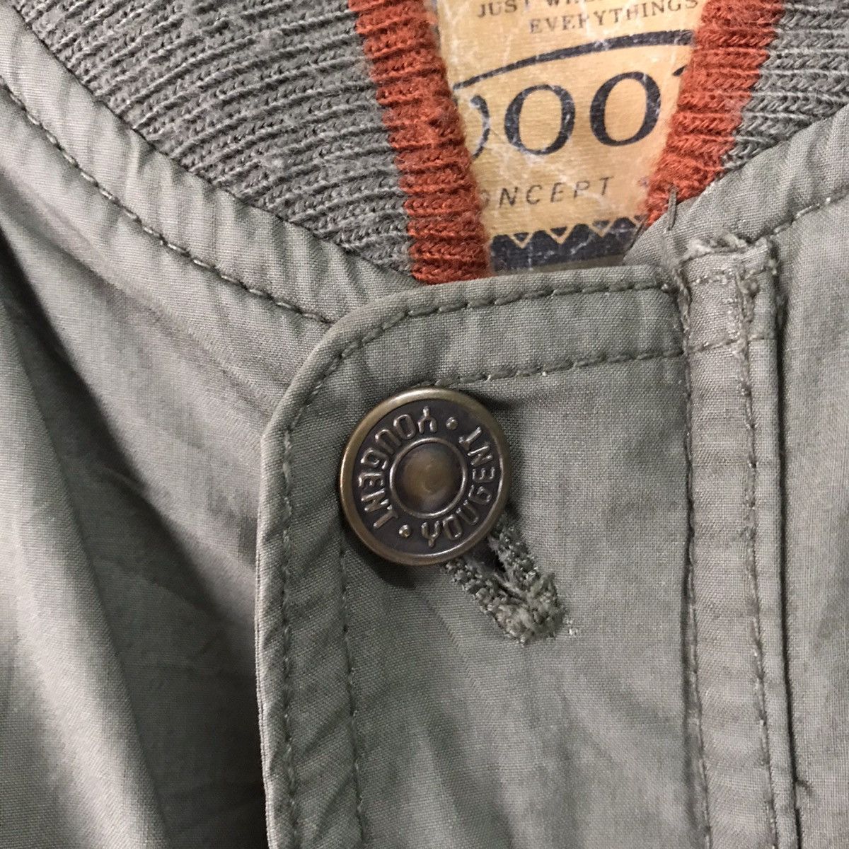Japanese Brand 💥Steals💥Rare Swooplex Navy Chic Bomber Jacket Size US L / EU 52-54 / 3 - 11 Thumbnail