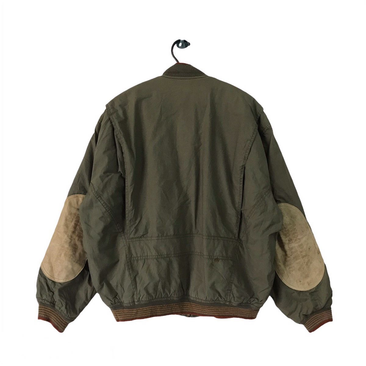 Japanese Brand 💥Steals💥Rare Swooplex Navy Chic Bomber Jacket Size US L / EU 52-54 / 3 - 2 Thumbnail