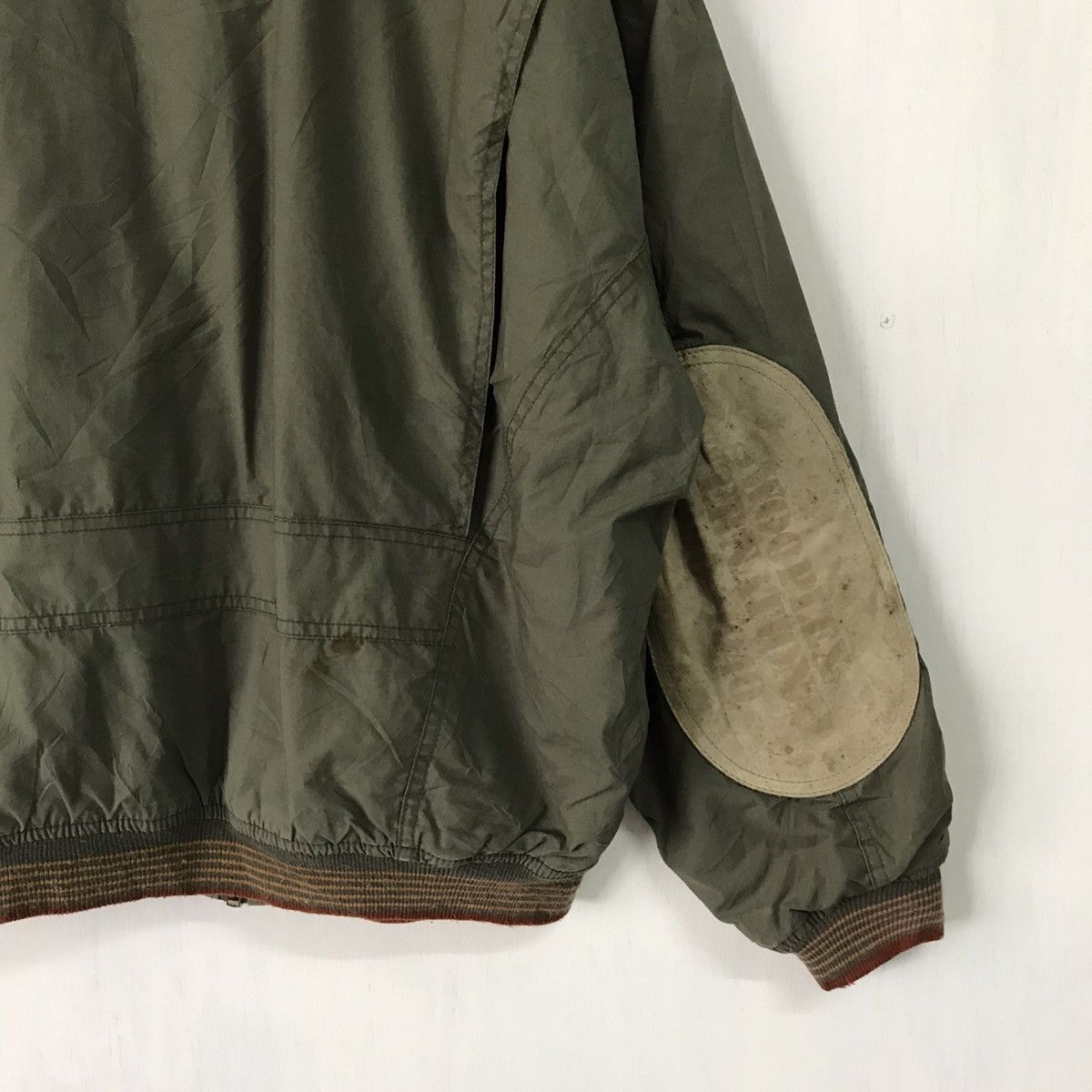 Japanese Brand 💥Steals💥Rare Swooplex Navy Chic Bomber Jacket Size US L / EU 52-54 / 3 - 15 Thumbnail