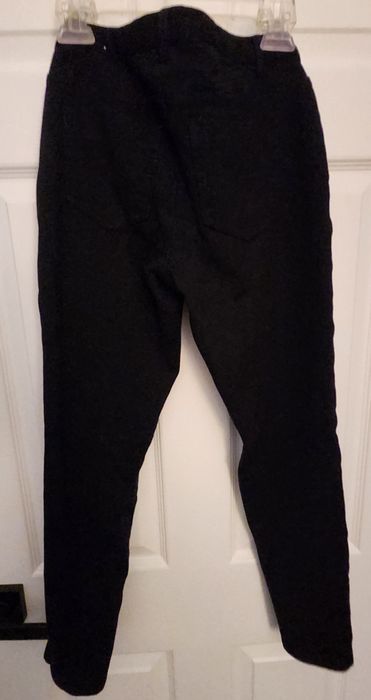 LC Lauren Conrad Women's Size Large Short Black Mid Rise Leggings NWT