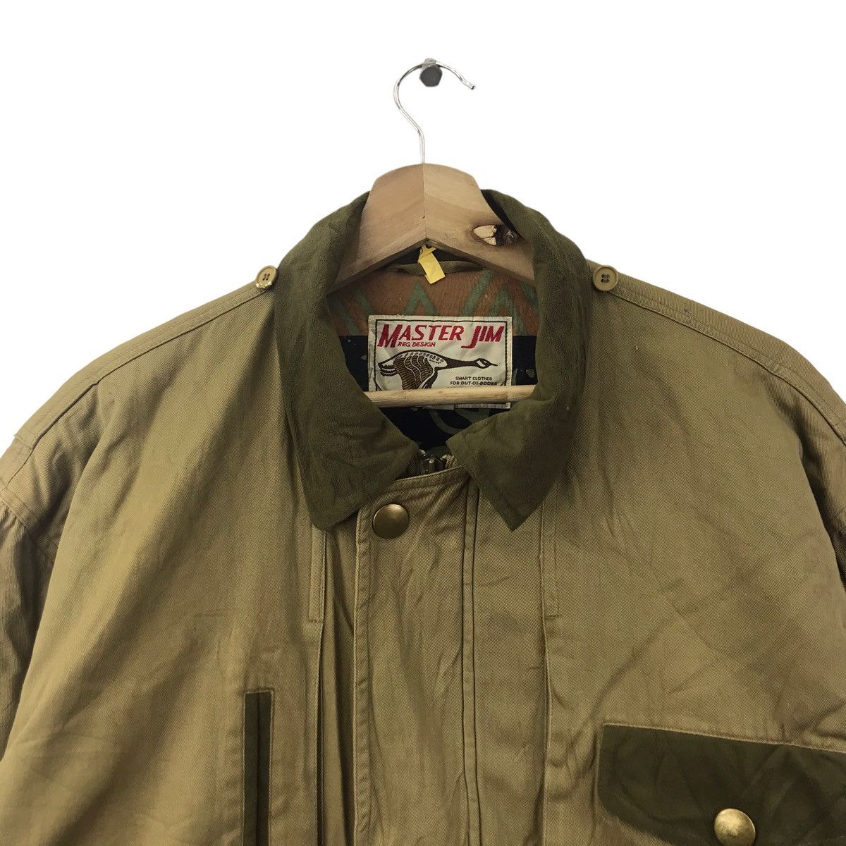 Vintage MASTER JIM Hunting Core Workwear Multi Pocket Bomber Jacket Size US M / EU 48-50 / 2 - 2 Thumbnail