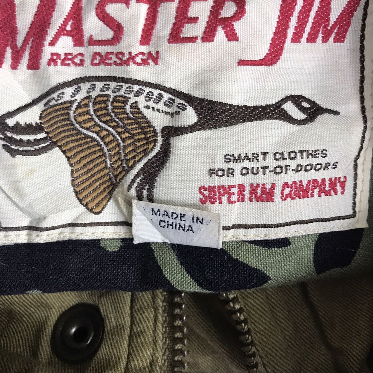 Vintage MASTER JIM Hunting Core Workwear Multi Pocket Bomber Jacket Size US M / EU 48-50 / 2 - 4 Thumbnail