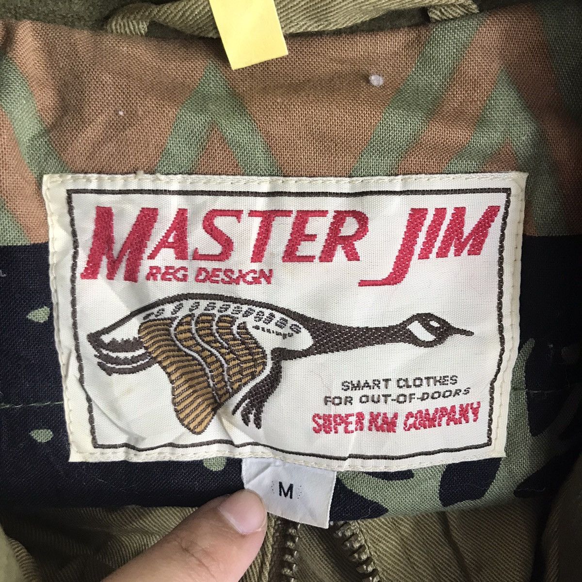 Vintage MASTER JIM Hunting Core Workwear Multi Pocket Bomber Jacket Size US M / EU 48-50 / 2 - 3 Thumbnail