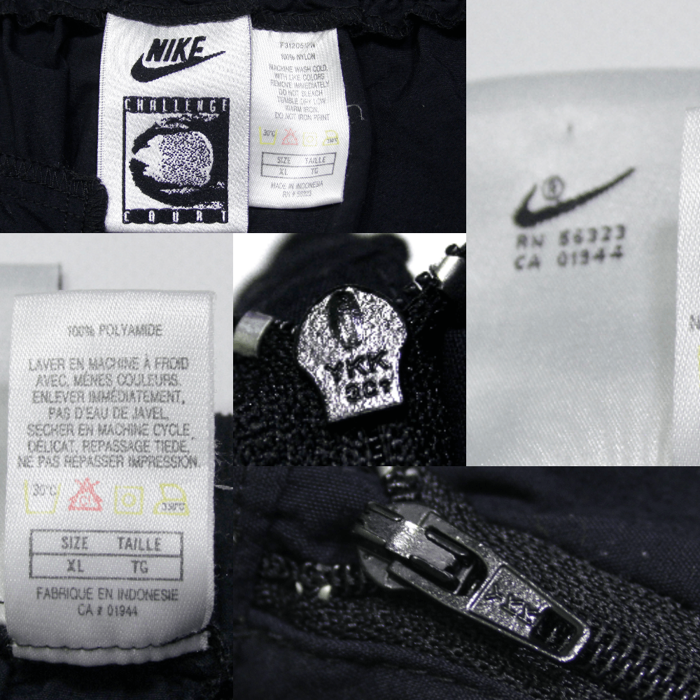 Nike Challenge Court 90S Acid Nylon Shorts XL Size Size US 34 / EU 50 - 9 Thumbnail