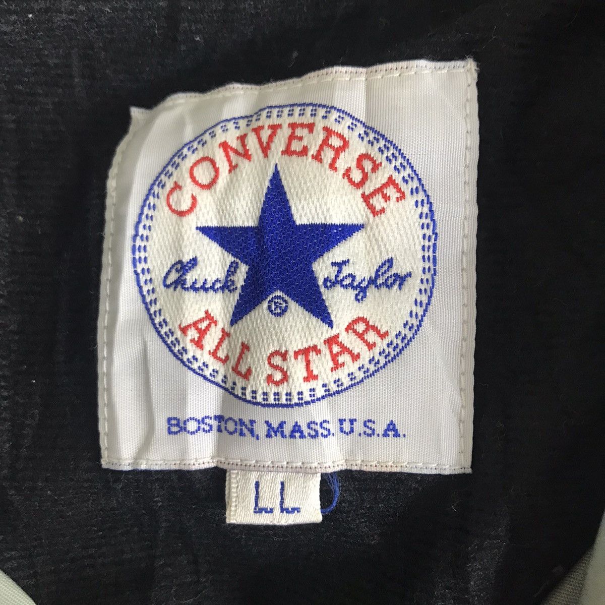 Converse CONVERSE ALL STAR Grey Windbreaker Coach Jacket Varsity Size US XL / EU 56 / 4 - 8 Thumbnail