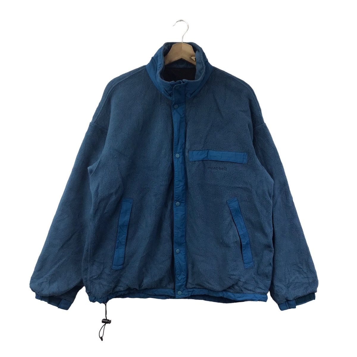 Montbell MONTBELL Polartec Blue Fleece Sweater JapaneseHikingClothing Size US L / EU 52-54 / 3 - 1 Thumbnail