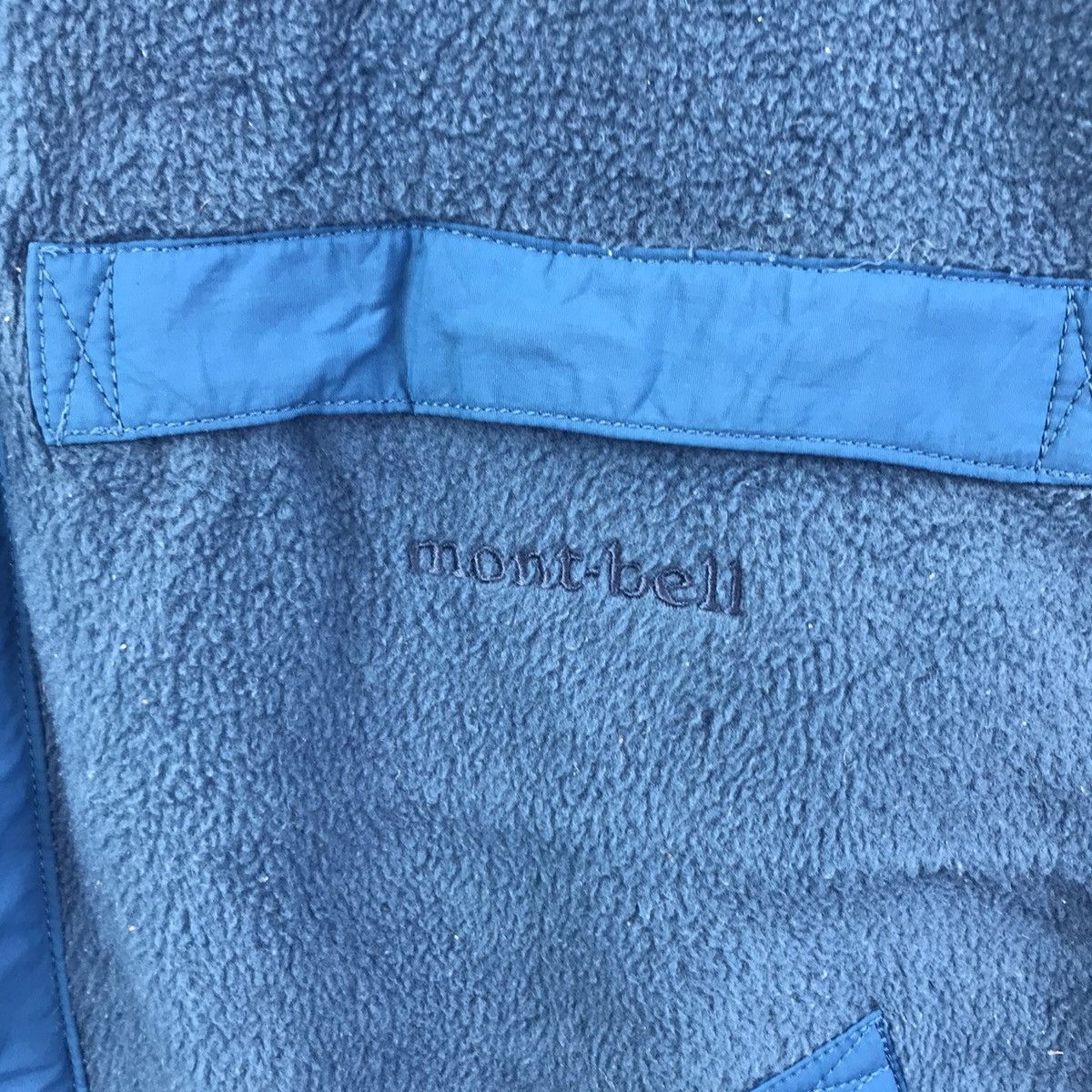 Montbell MONTBELL Polartec Blue Fleece Sweater JapaneseHikingClothing Size US L / EU 52-54 / 3 - 3 Thumbnail
