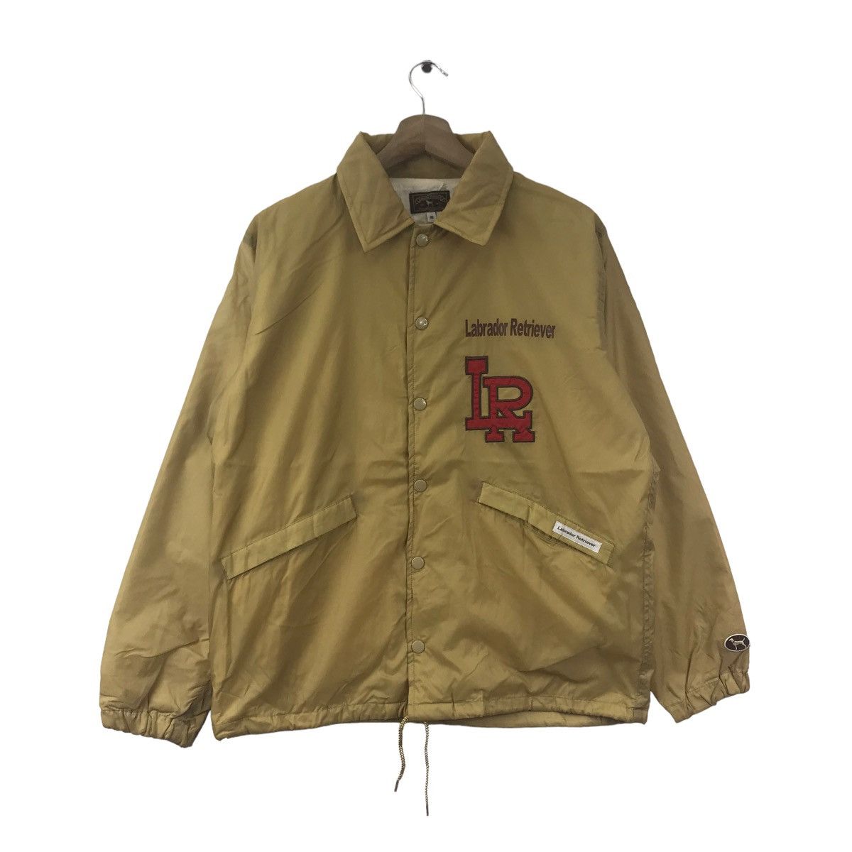 Vintage LABRADOR RETRIEVER Embroidered Logo Yellow Bomber Jacket Size US S / EU 44-46 / 1 - 1 Thumbnail