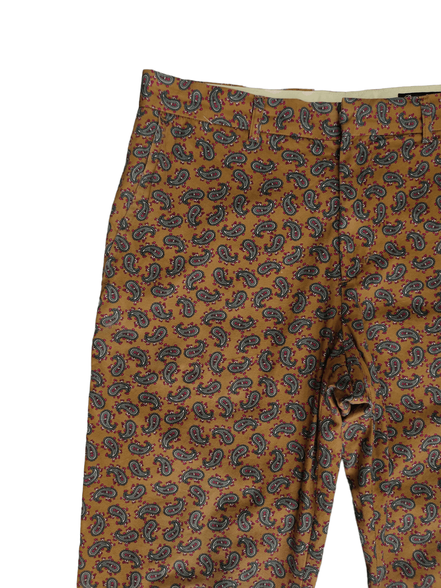 Beams Plus Vintage Beams Japan Paisley Buckle Back Trouser Pants Size US 30 / EU 46 - 7 Thumbnail