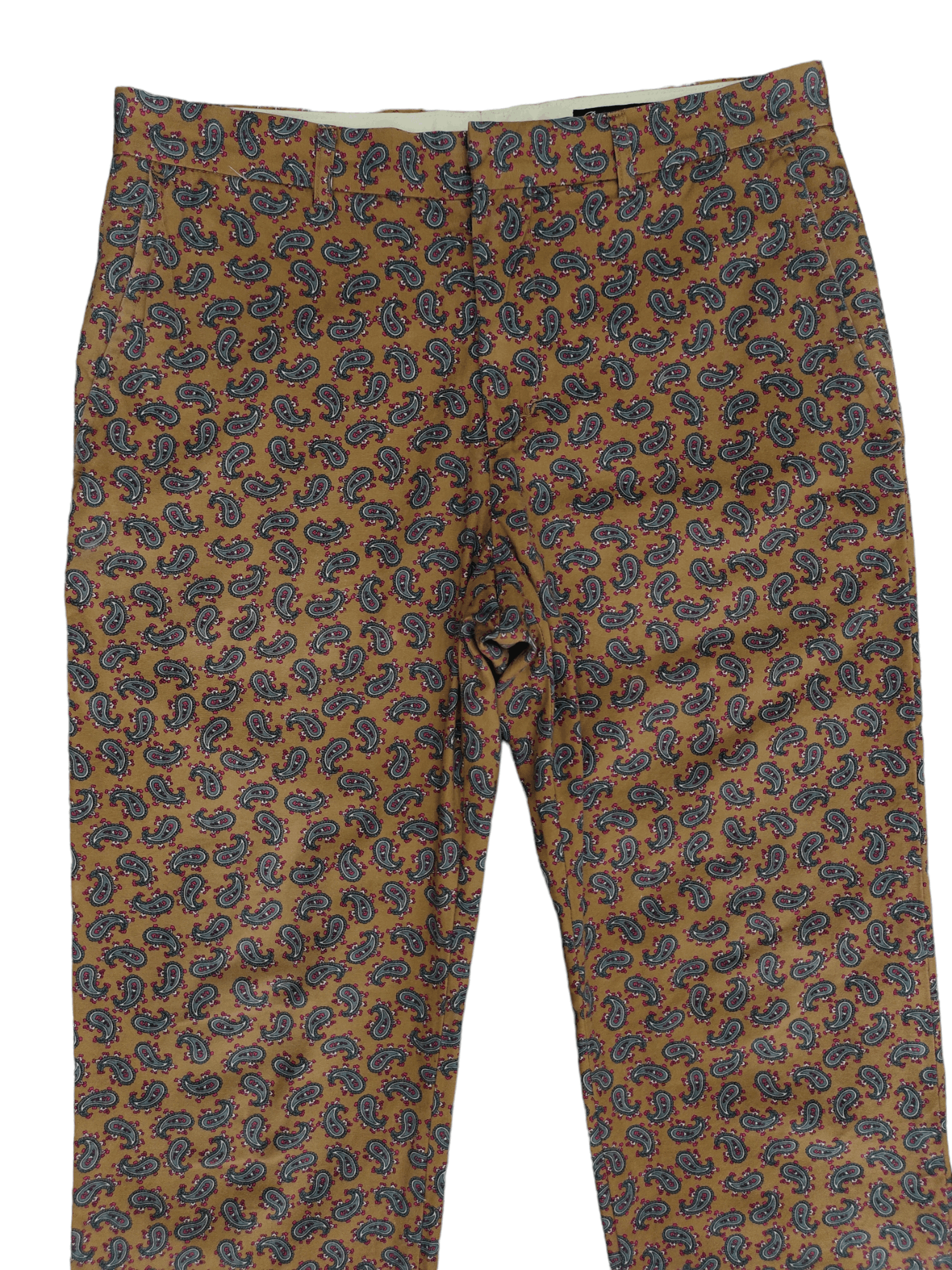 Beams Plus Vintage Beams Japan Paisley Buckle Back Trouser Pants Size US 30 / EU 46 - 6 Thumbnail