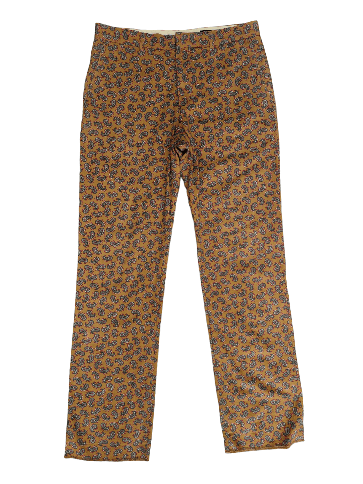 Beams Plus Vintage Beams Japan Paisley Buckle Back Trouser Pants Size US 30 / EU 46 - 2 Thumbnail