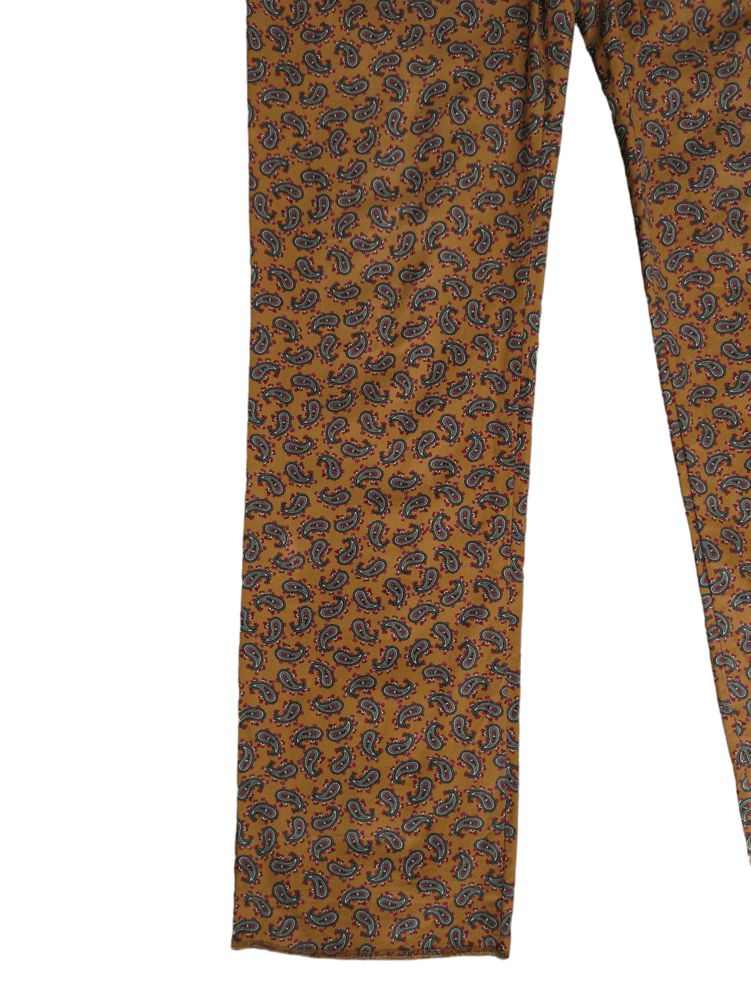Beams Plus Vintage Beams Japan Paisley Buckle Back Trouser Pants Size US 30 / EU 46 - 9 Thumbnail