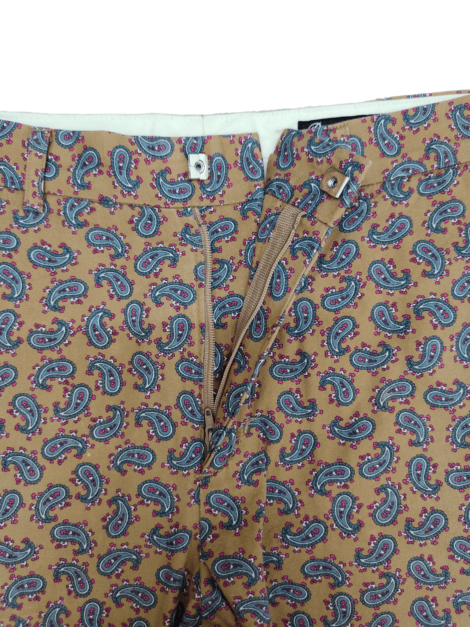 Beams Plus Vintage Beams Japan Paisley Buckle Back Trouser Pants Size US 30 / EU 46 - 10 Thumbnail