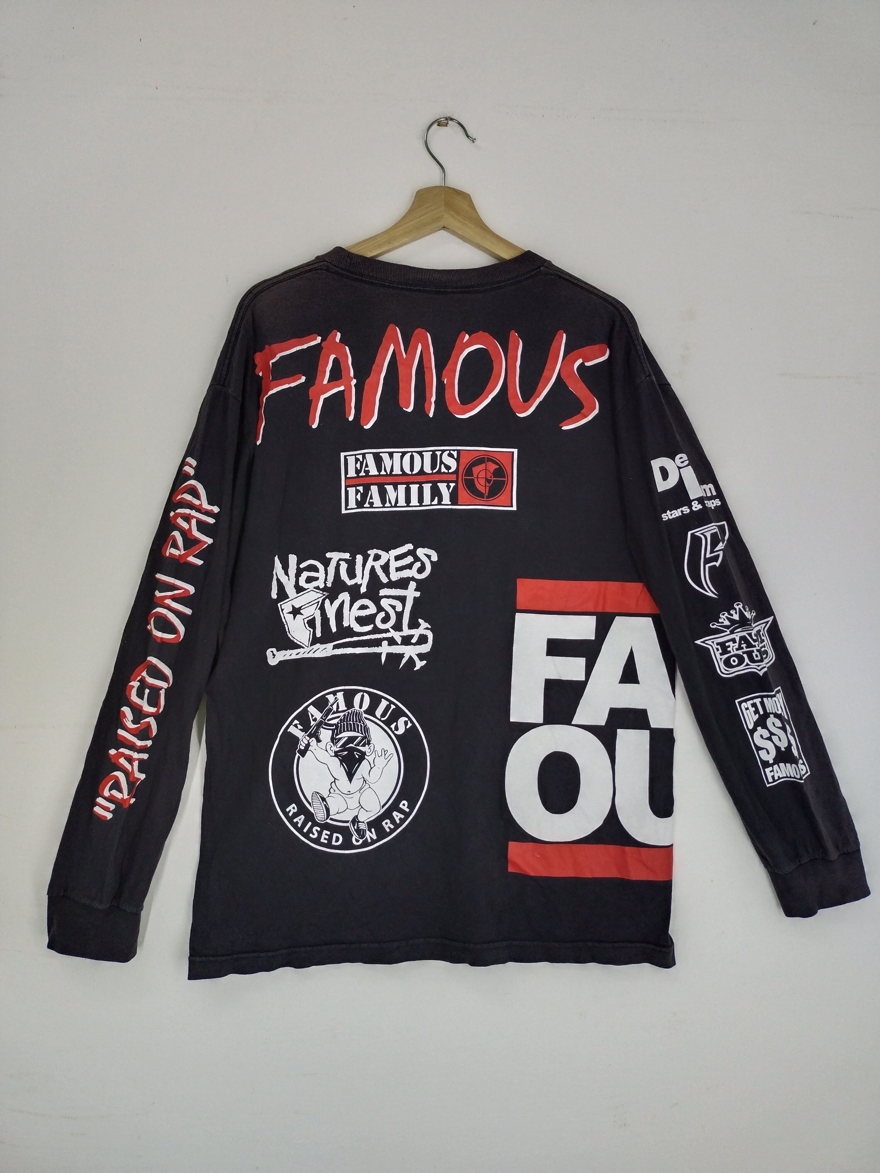 Famous Stars And Straps Vintage FSAS Full Print Long Sleeve Size US L / EU 52-54 / 3 - 13 Thumbnail