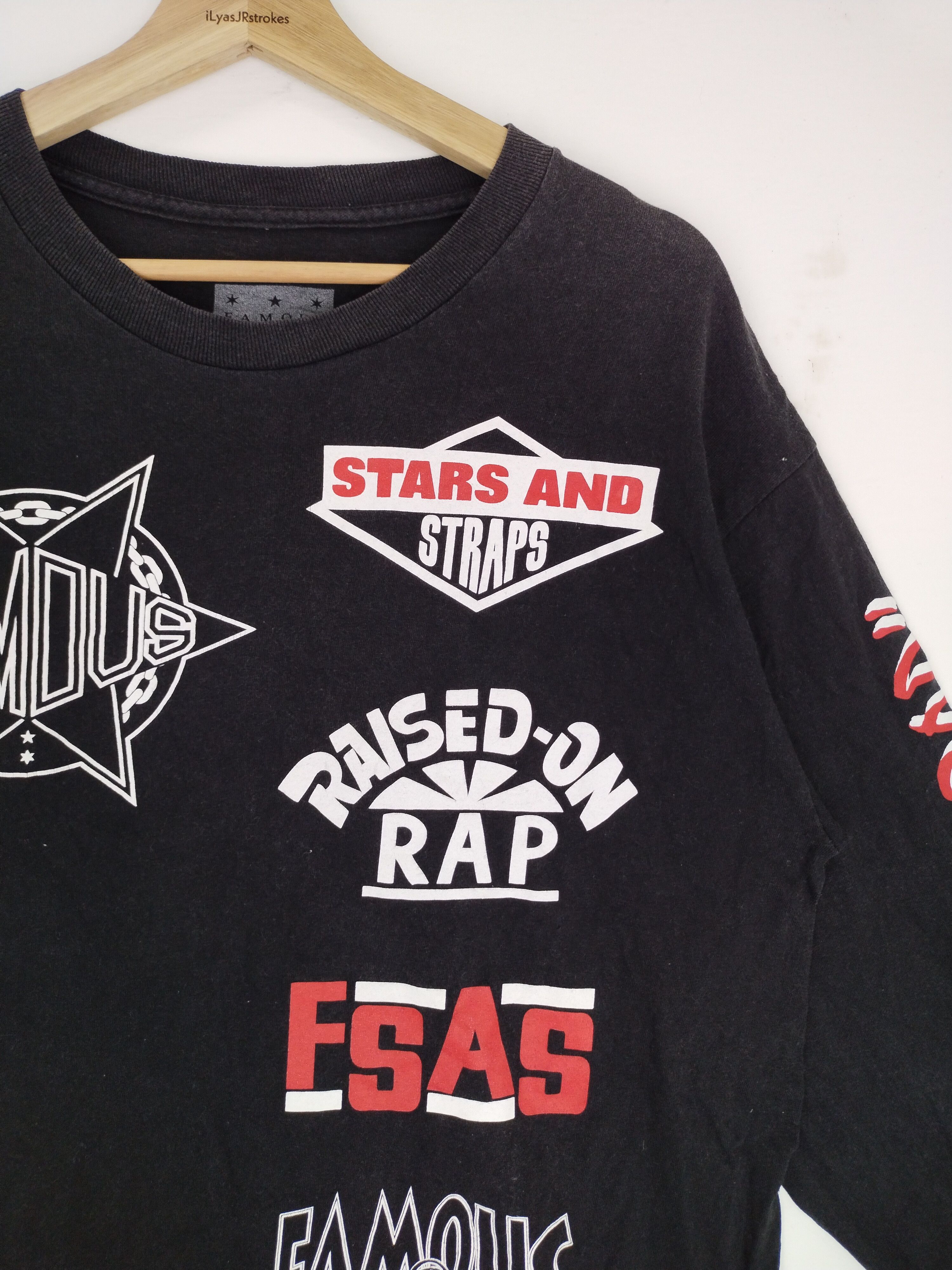 Famous Stars And Straps Vintage FSAS Full Print Long Sleeve Size US L / EU 52-54 / 3 - 11 Thumbnail