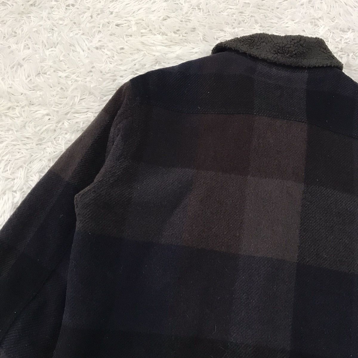 N.Hoolywood 💥Steals💥N Hoolywood Sherpa Fleece Jacket Size US M / EU 48-50 / 2 - 12 Thumbnail