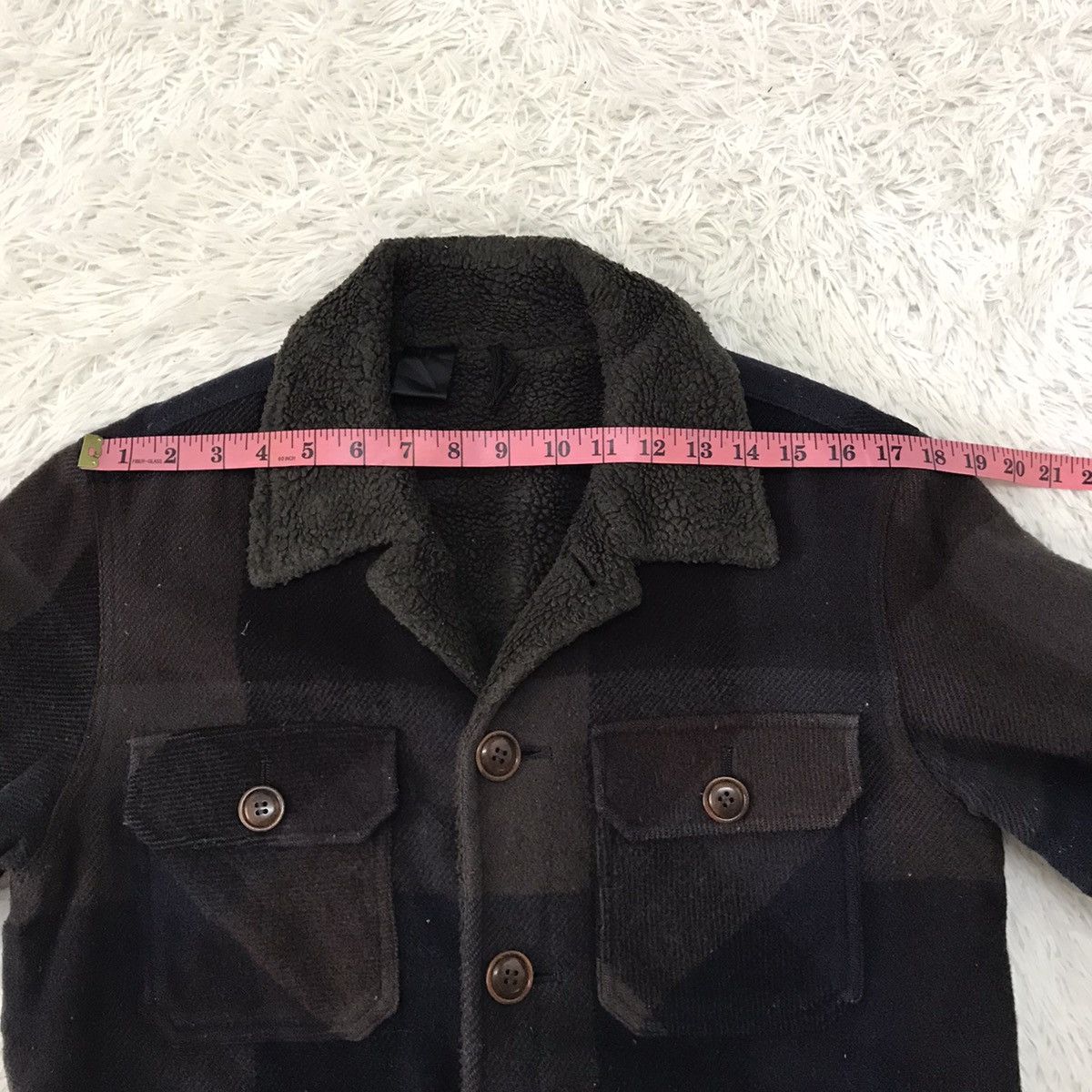 N.Hoolywood 💥Steals💥N Hoolywood Sherpa Fleece Jacket Size US M / EU 48-50 / 2 - 19 Thumbnail