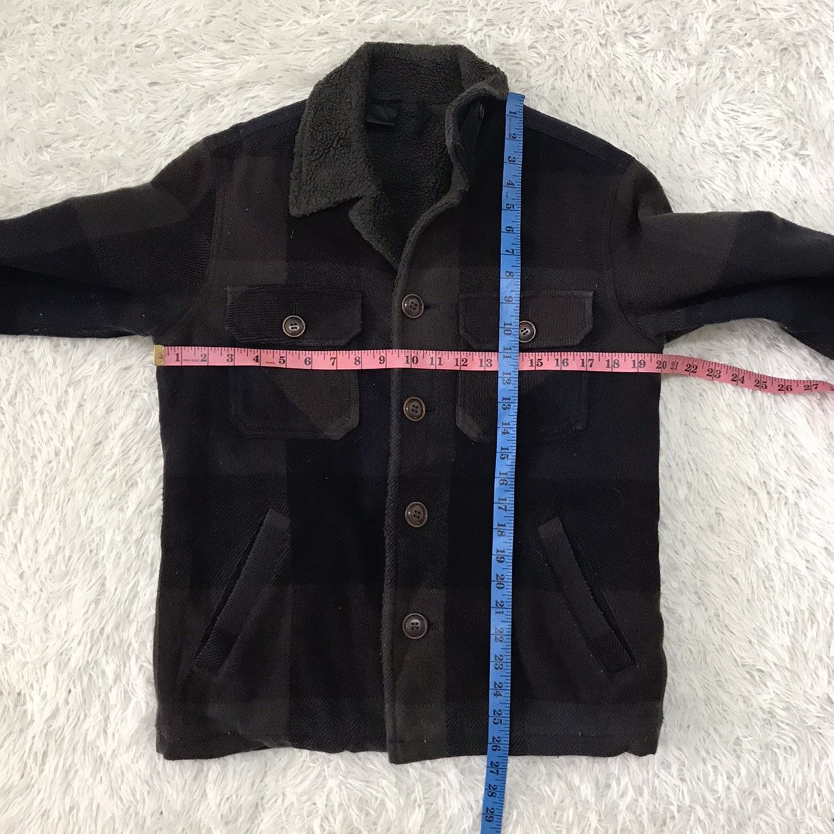 N.Hoolywood 💥Steals💥N Hoolywood Sherpa Fleece Jacket Size US M / EU 48-50 / 2 - 18 Thumbnail