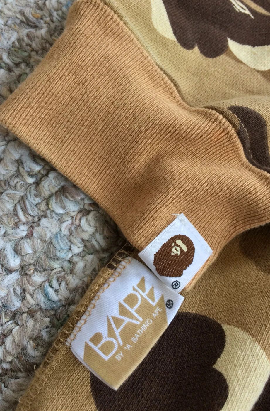 Bape OG Bape Tan Camo Full Zip Hoodie Size US M / EU 48-50 / 2 - 5 Thumbnail