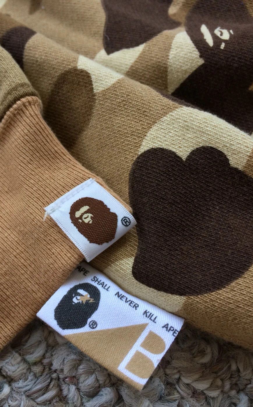 Bape OG Bape Tan Camo Full Zip Hoodie Size US M / EU 48-50 / 2 - 4 Thumbnail