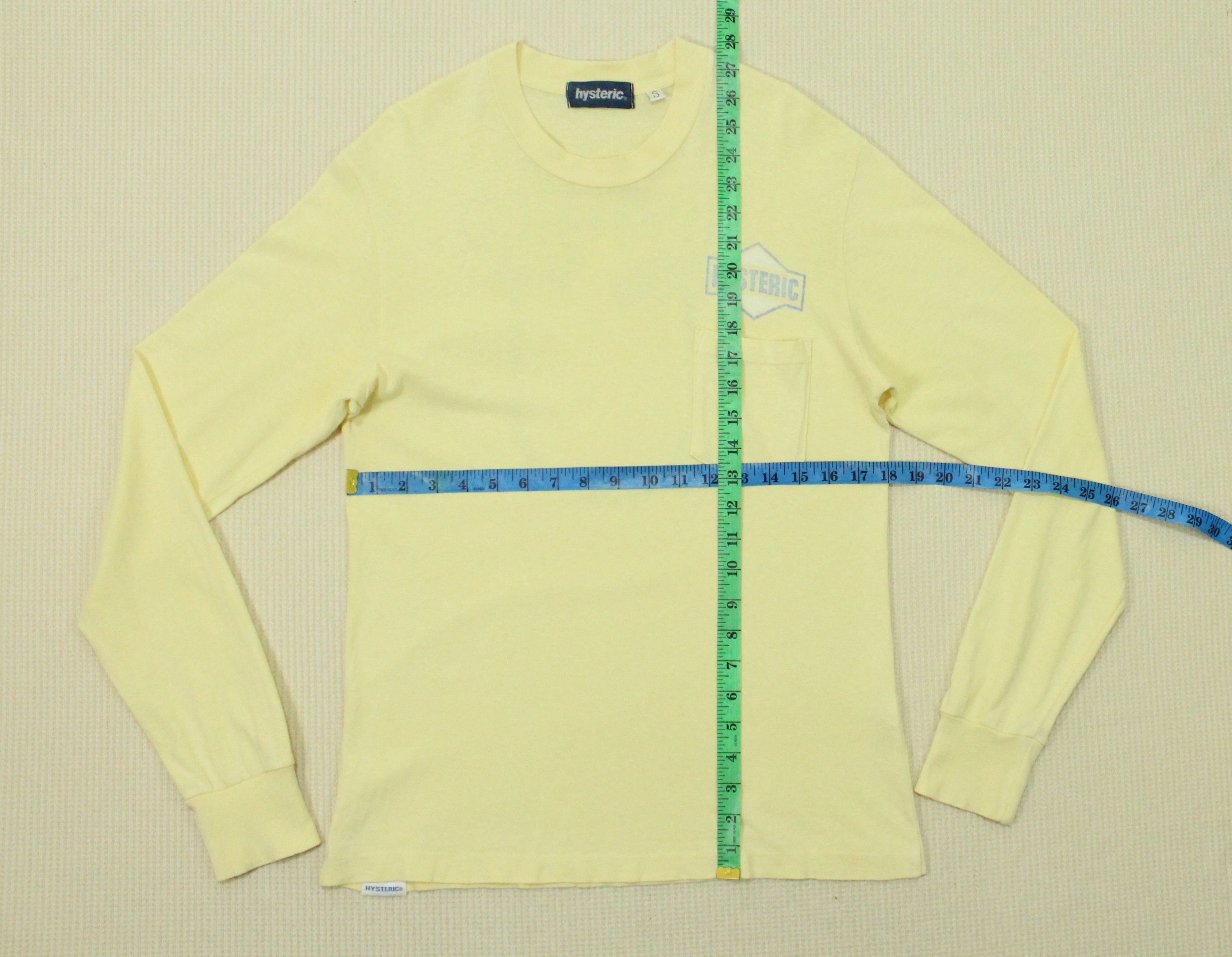 Hysteric Glamour Vintage HYSTERIC GLAMOUR T Shirt SURF Pocket Surfer Size US S / EU 44-46 / 1 - 15 Thumbnail