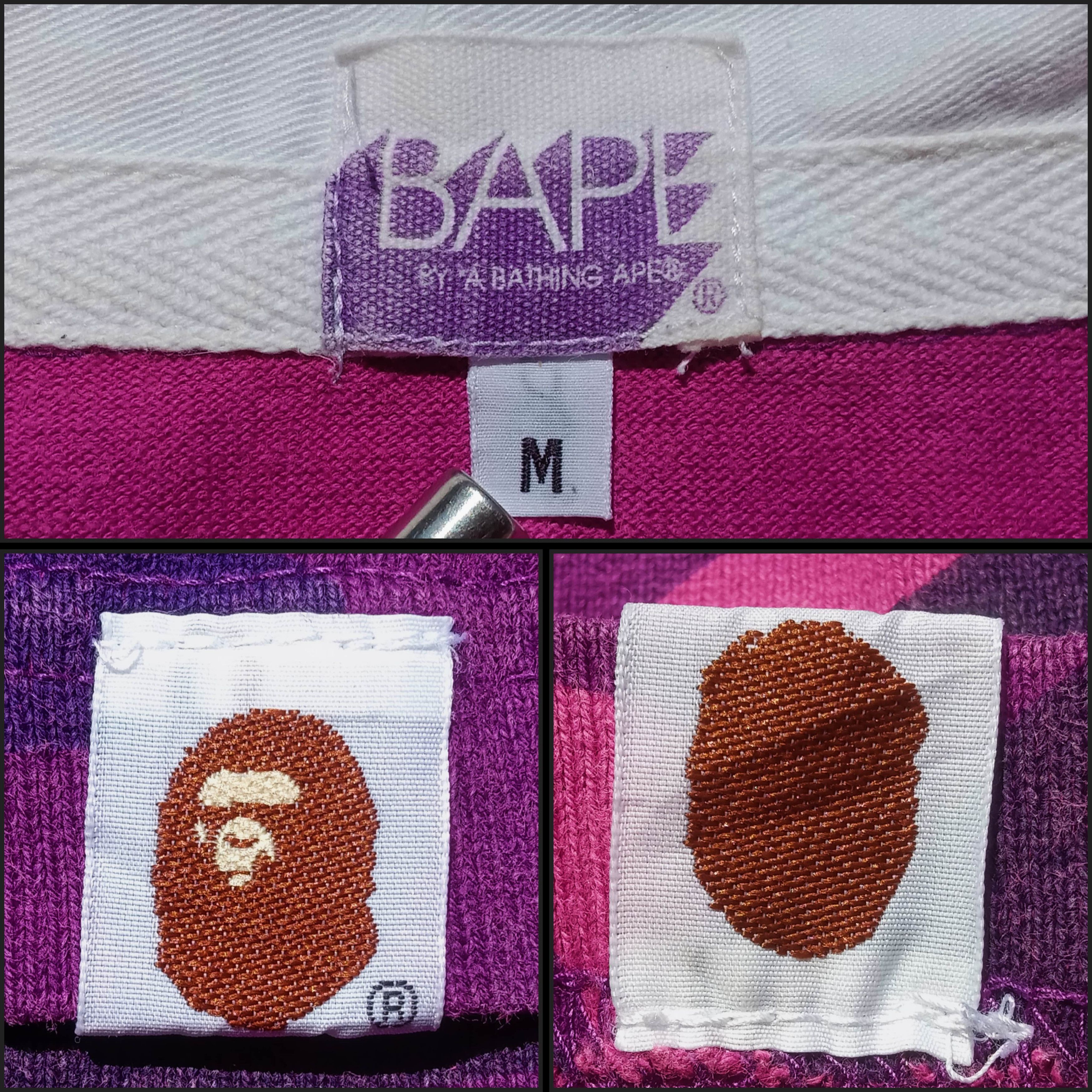 Bape Color Camo Rugby Shirt (2007) Size US M / EU 48-50 / 2 - 2 Thumbnail
