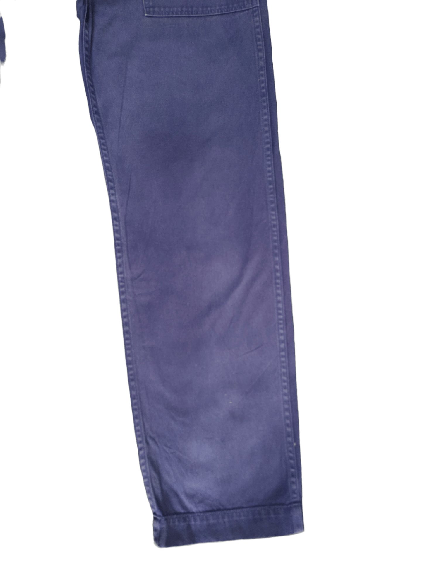 Danton Vintage Danton Indigo Buckle Back Fatigue Pants Workwear Size US 31 - 11 Thumbnail
