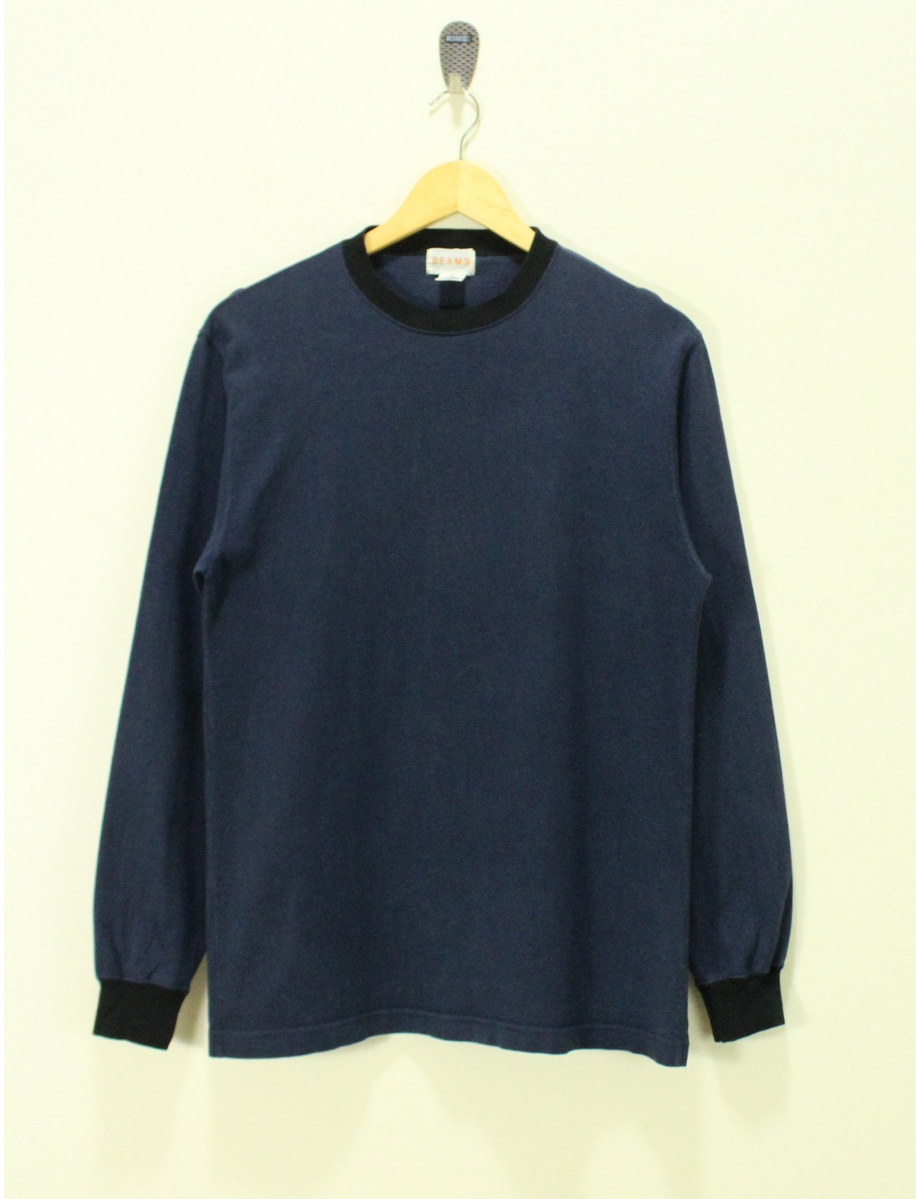Beams Plus × Japanese Brand BEAMS T Shirt Long Sleeve Ringer Grunge Skate Punk Size US M / EU 48-50 / 2 - 1 Thumbnail