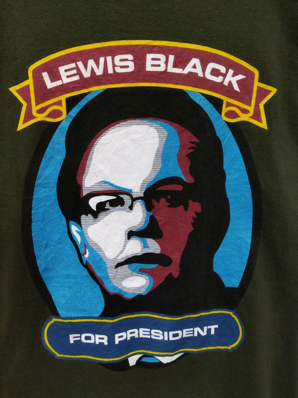 Band Tees Lewis Black Hell To The Chief For President Tee Size US L / EU 52-54 / 3 - 3 Thumbnail