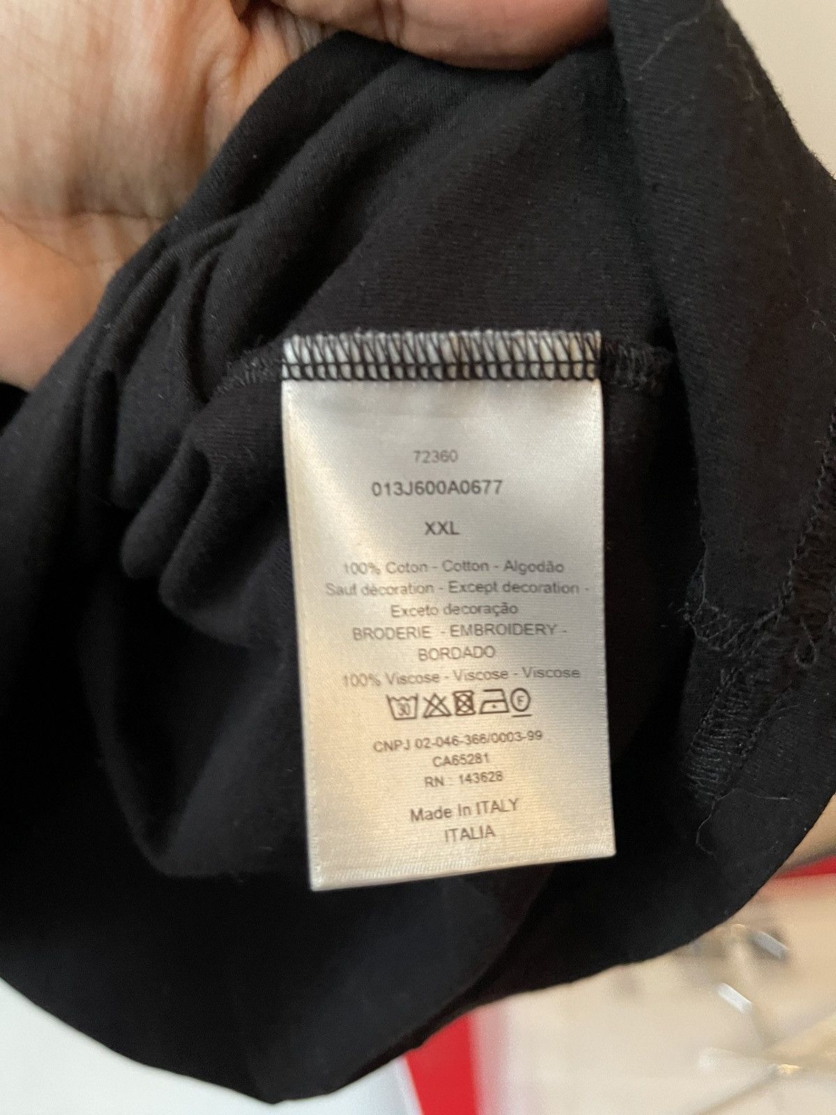 Dior Dior Icon Slim Fit T shirt $850 Size US L / EU 52-54 / 3 - 7 Thumbnail
