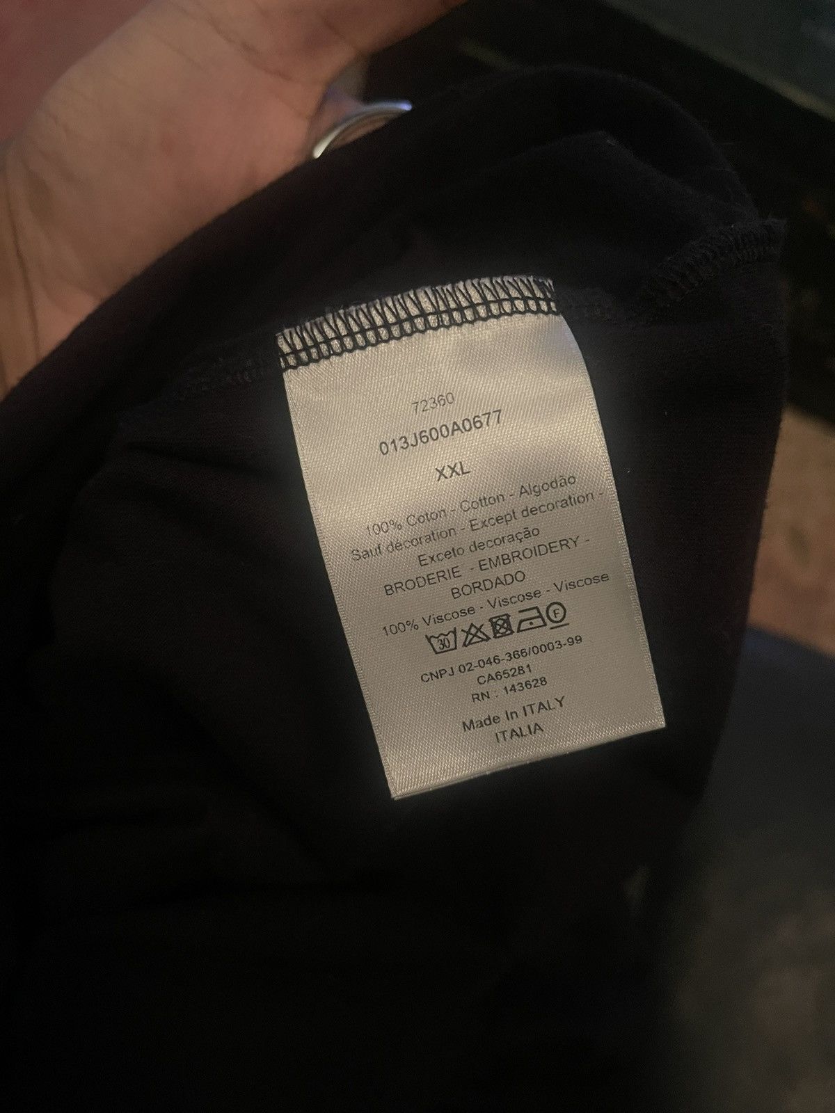 Dior Dior Icon Slim Fit T shirt $850 Size US L / EU 52-54 / 3 - 5 Thumbnail