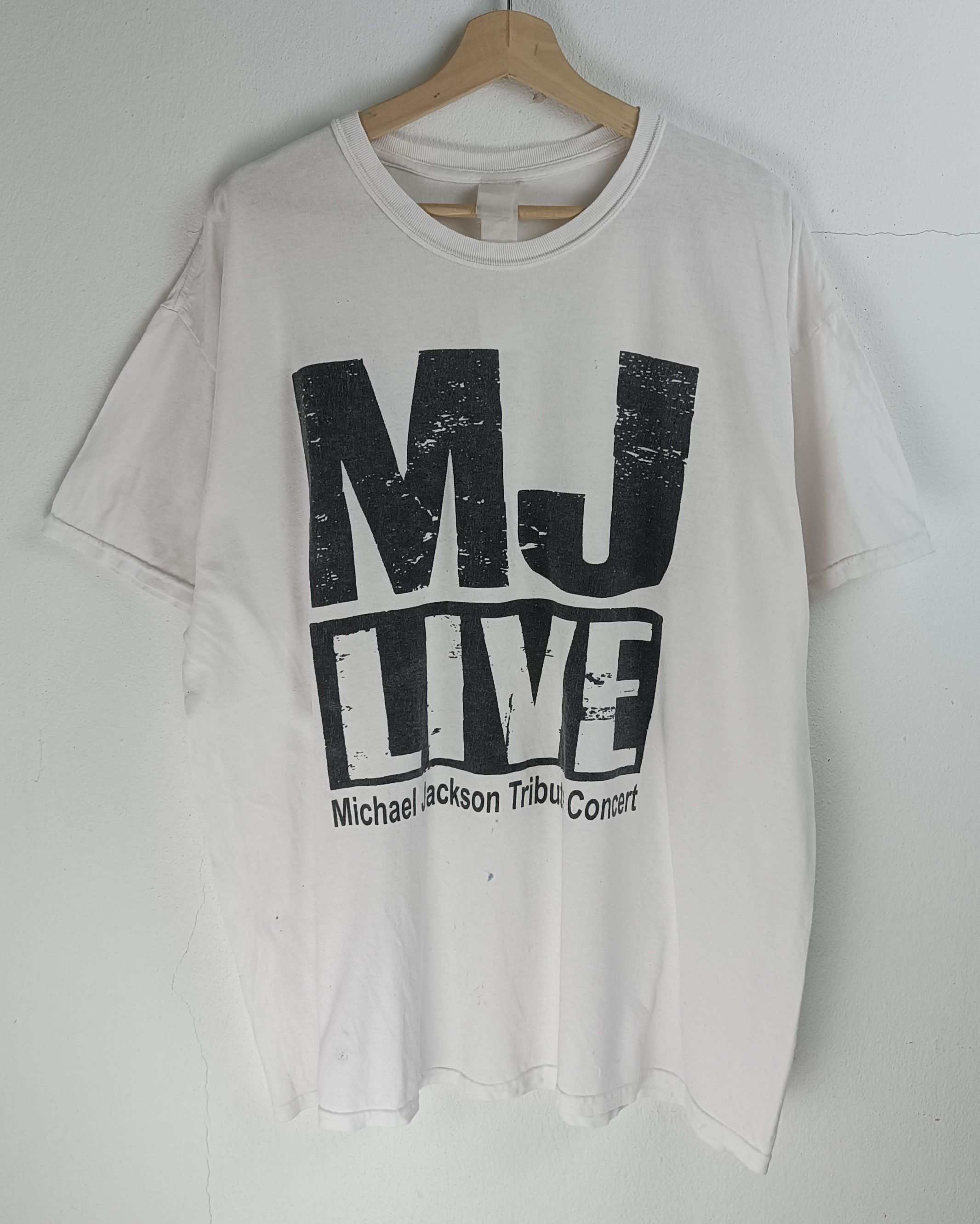 Michael Jackson VINTAGE MICHAEL JACKSON TRIBUTE CONCERT TEE Size US XL / EU 56 / 4 - 3 Thumbnail