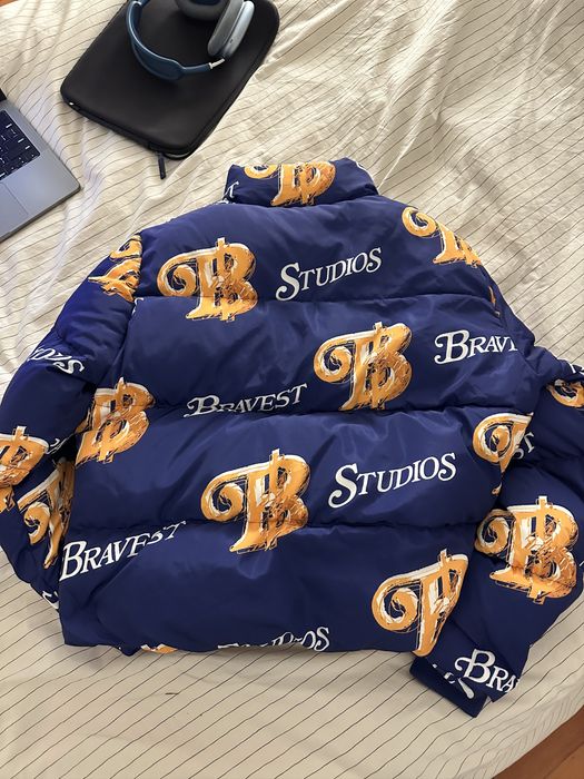 Bravest Studios Bravest Studios x LV Yankees Puffer Jacket