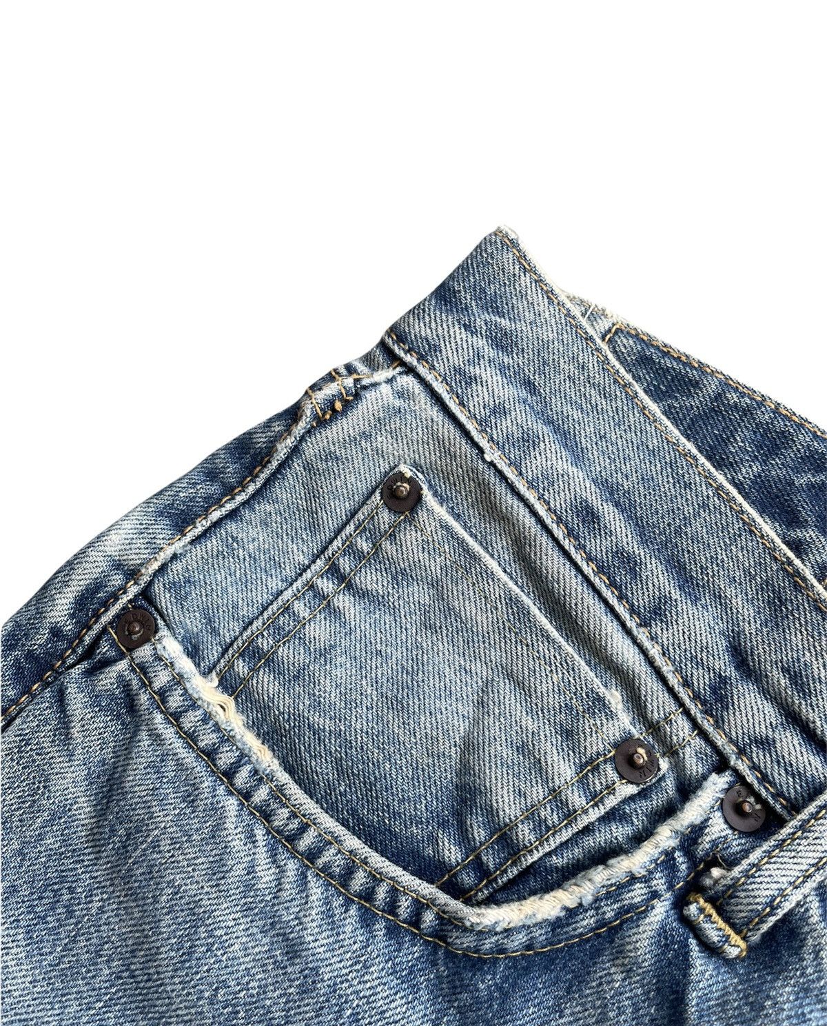 Vintage Edwin 505X Selvedge Faded Wash Denim