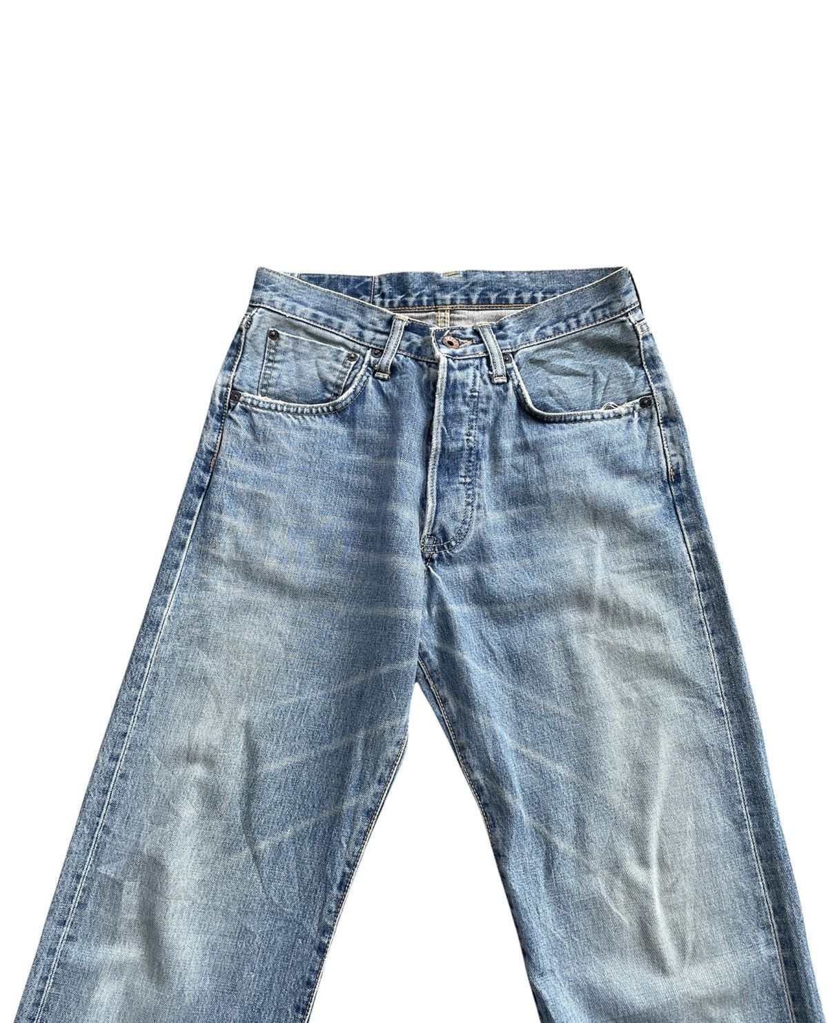 Vintage Edwin 505X Selvedge Faded Wash Denim