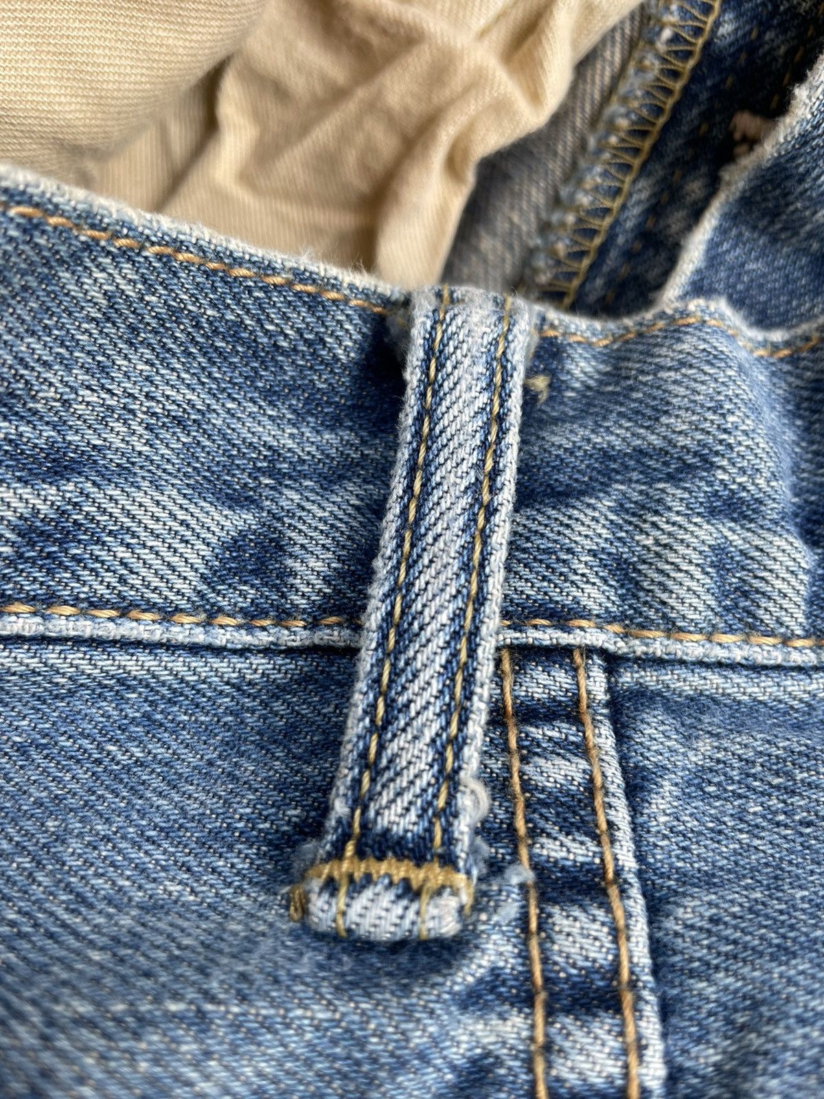 Vintage Edwin 505X Selvedge Faded Wash Denim