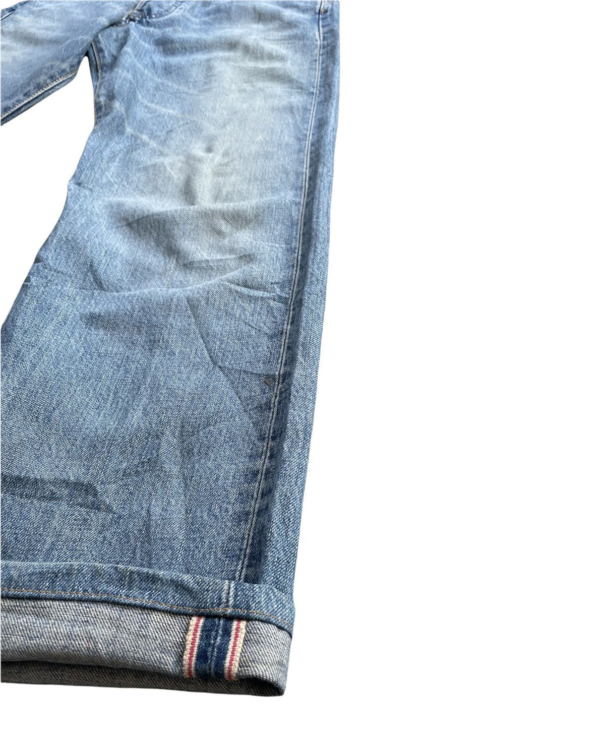 Vintage Edwin 505X Selvedge Faded Wash Denim