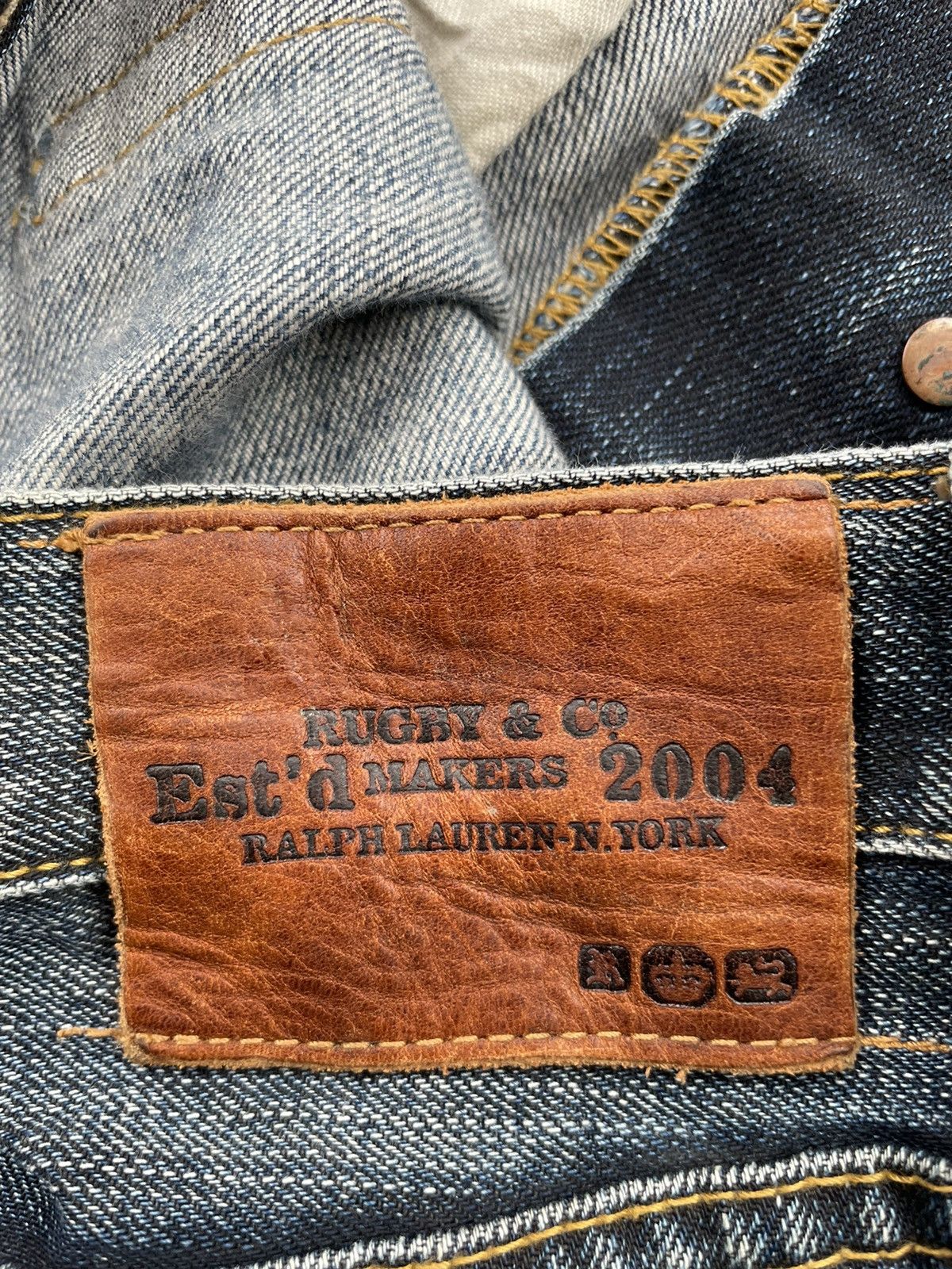 Polo Ralph Lauren Rare Rugby Ralph Lauren Statement Denim Size US 35 - 16 Thumbnail