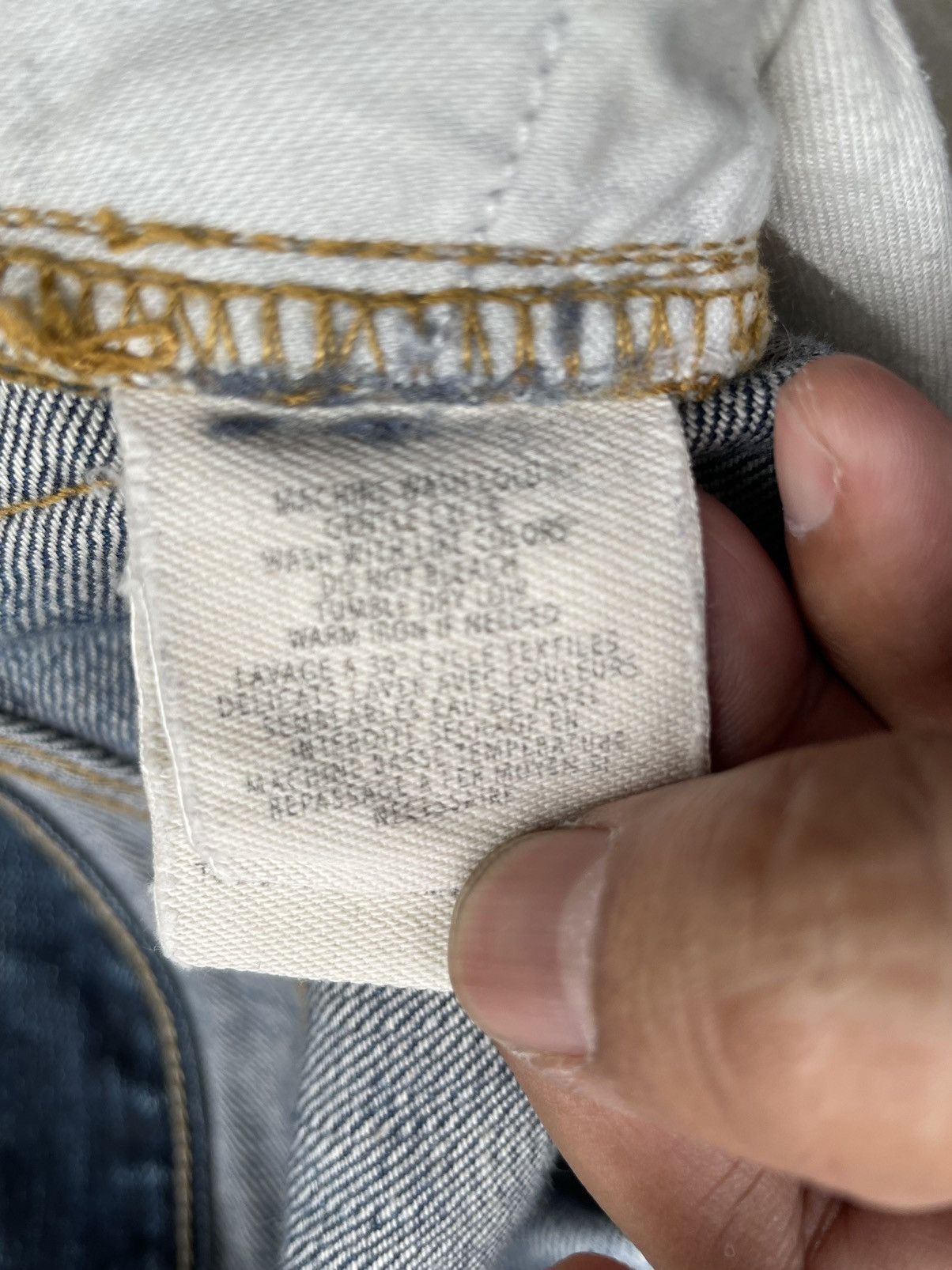 Polo Ralph Lauren Rare Rugby Ralph Lauren Statement Denim Size US 35 - 18 Thumbnail